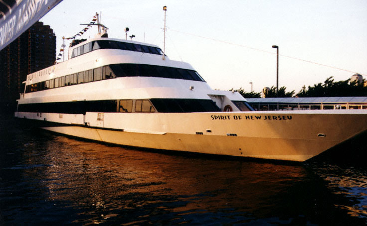 The Spirit Of New Jersey at the dock