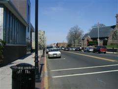 Looking Down Park Avenue from the Library